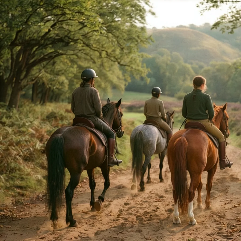 Balade à cheval en Haute-Vienne, autour de Saint-Martial-sur-Isop