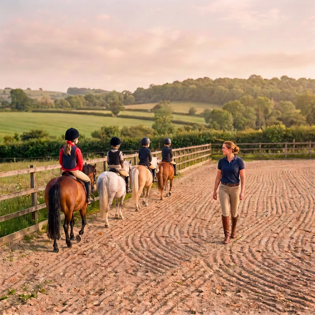 Cours de poney à Saint-Martial-sur-Isop, Haute-Vienne